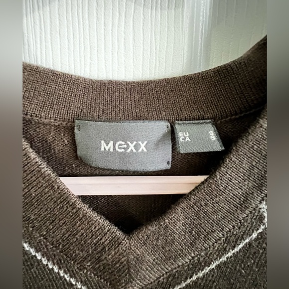 MEXX Brown Argyle Vest - Picture 3 of 3